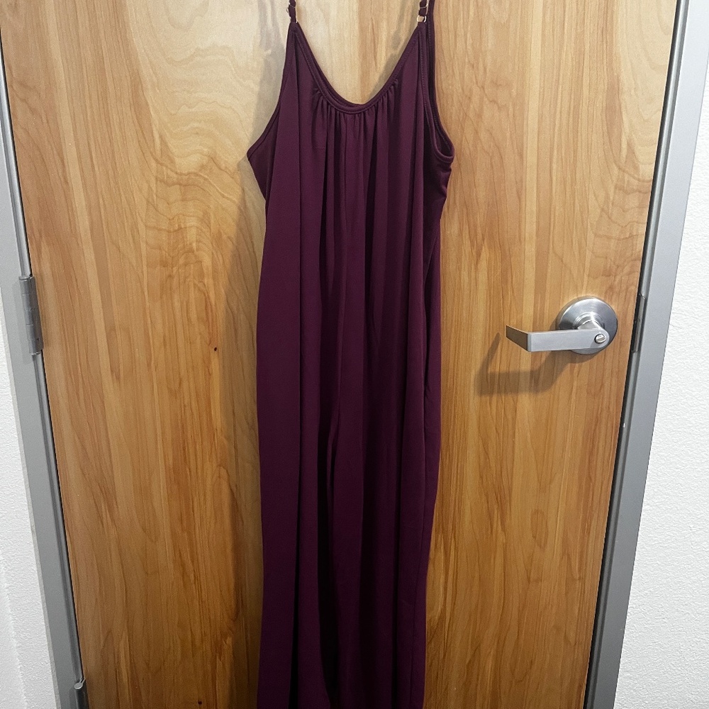 Dark Purple Jumpsuit